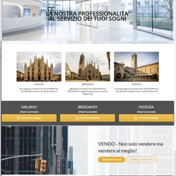 Royal immobiliare sito web